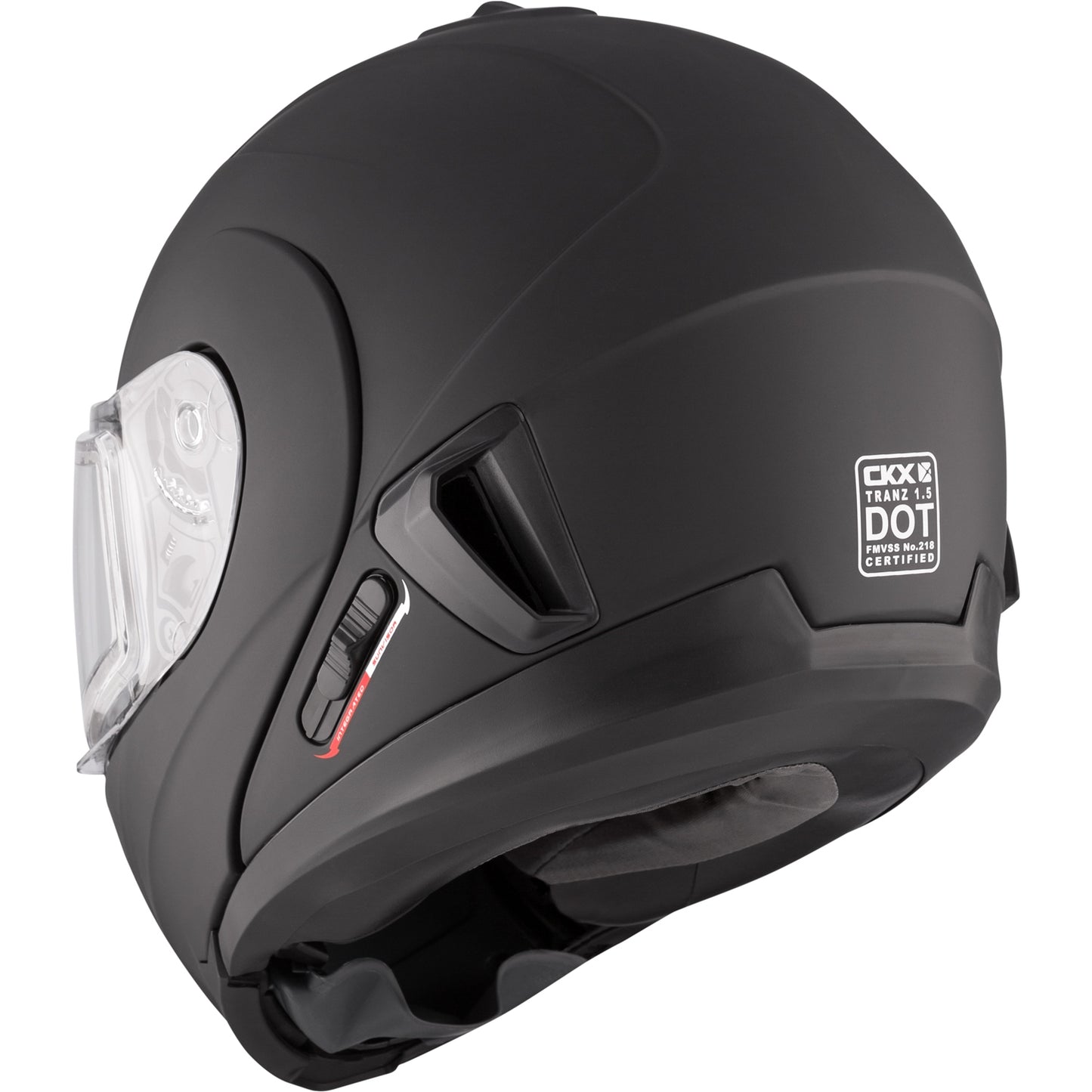 CKX Tranz 1.5 AMS Helmet DS Solid Matte Black Size XL