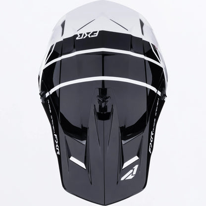 FXR Clutch Comp MX Helmet White/Black Size 2XL