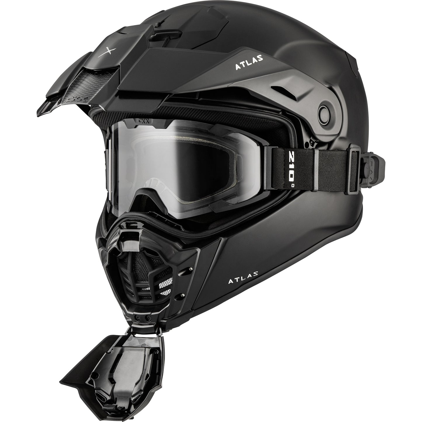 CKX Atlas Helmet Solid Matte Black Size M