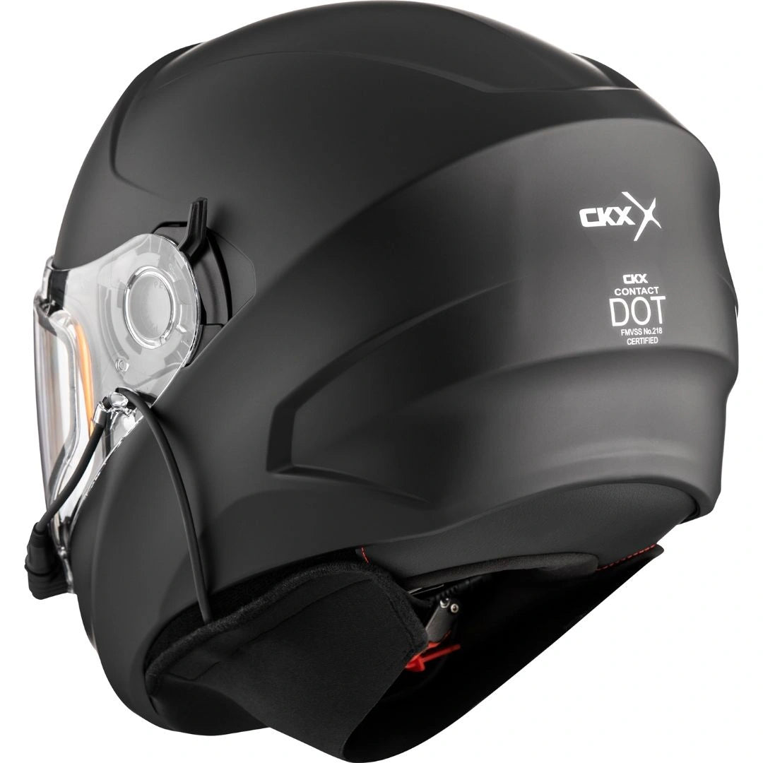 CKX Contact Snowmobile Helmet with Electric Double Shield