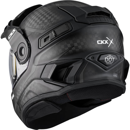 CKX Mission Helmet Carbon Fury DS Matte Grey Size XL