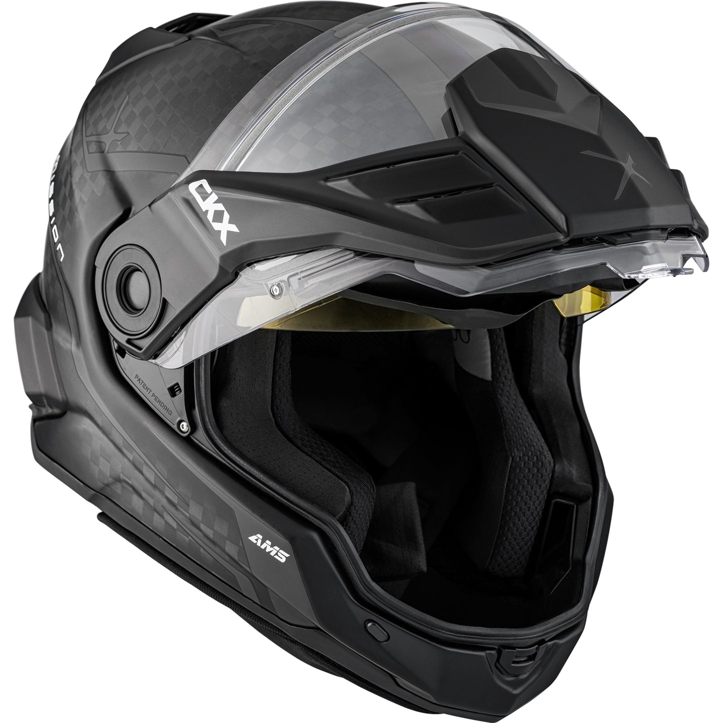 CKX Mission Helmet Carbon Fury DS Matte Grey Size XL