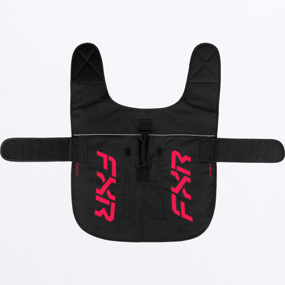 FXR CX Dog Coat Black/Razz Size M