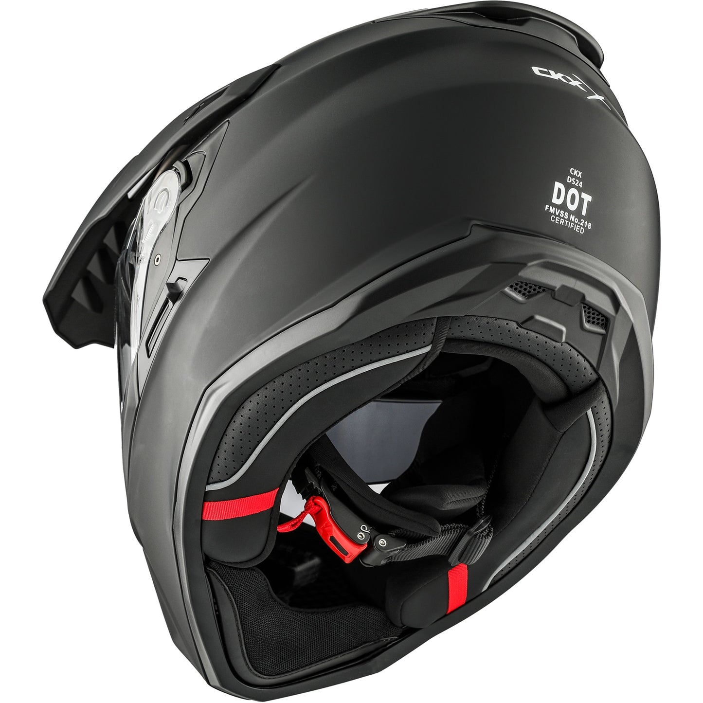 CKX DS24 Dual Sport Helmet Matte Black Size L