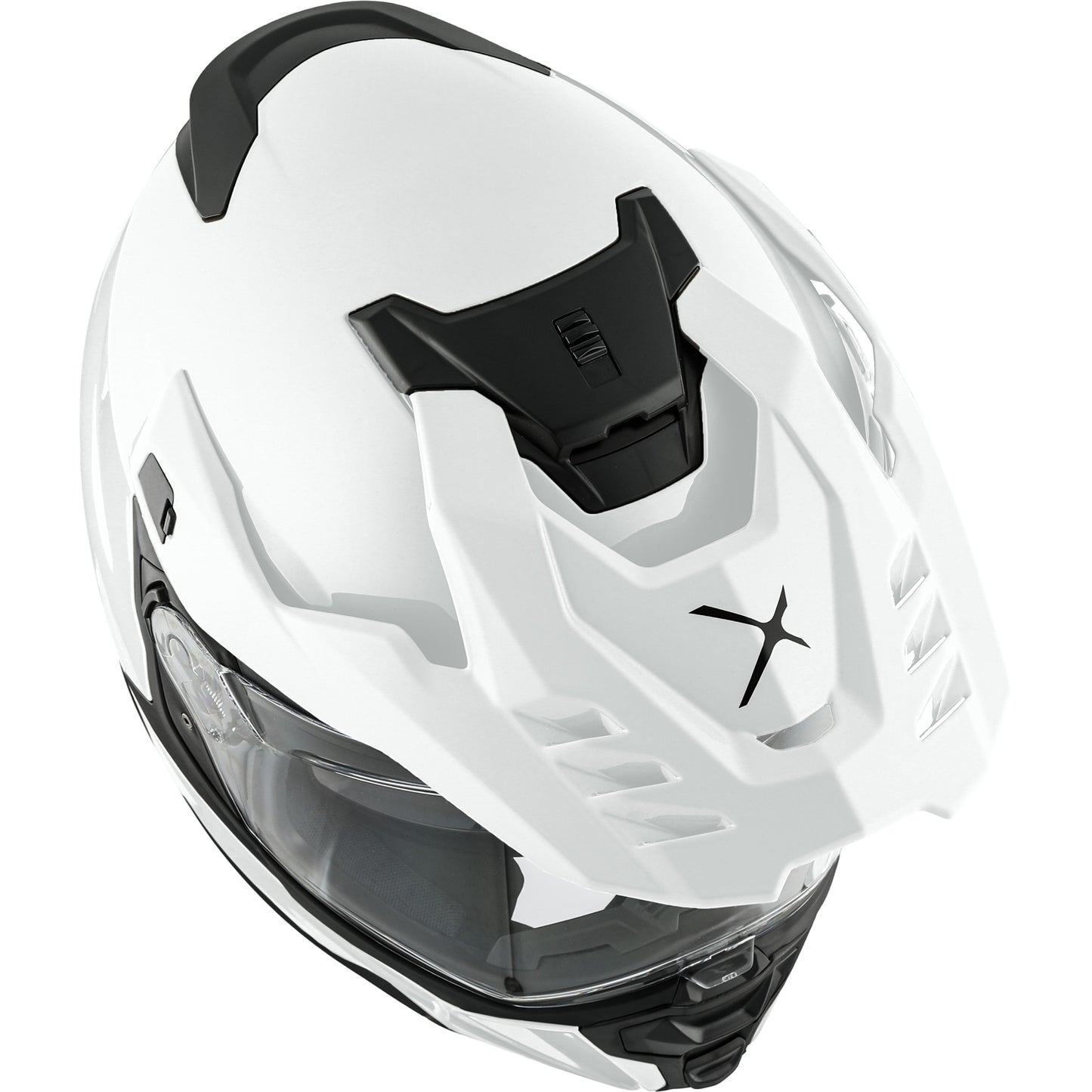 CKX DS24 Dual Sport Helmet Glossy Pearly White Size 2XL