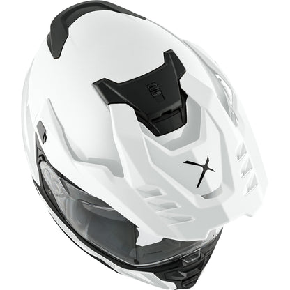 CKX DS24 Dual Sport Helmet Glossy Pearly White Size 2XL