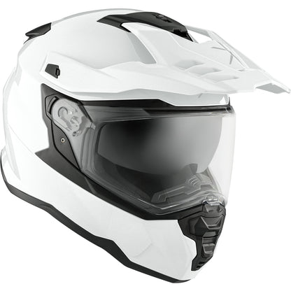 CKX DS24 Dual Sport Helmet Glossy Pearly White Size 2XL