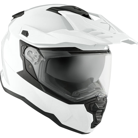 CKX DS24 Dual Sport Helmet Glossy Pearly White Size S
