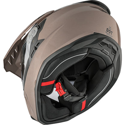 CKX DS24 Dual Sport Helmet Glossy Caribou Size S
