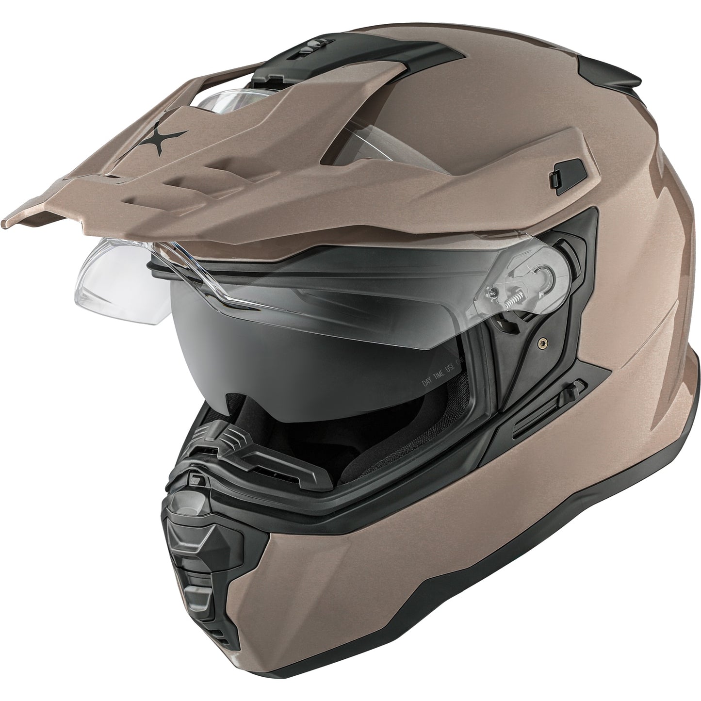 CKX DS24 Dual Sport Helmet Glossy Caribou Size S