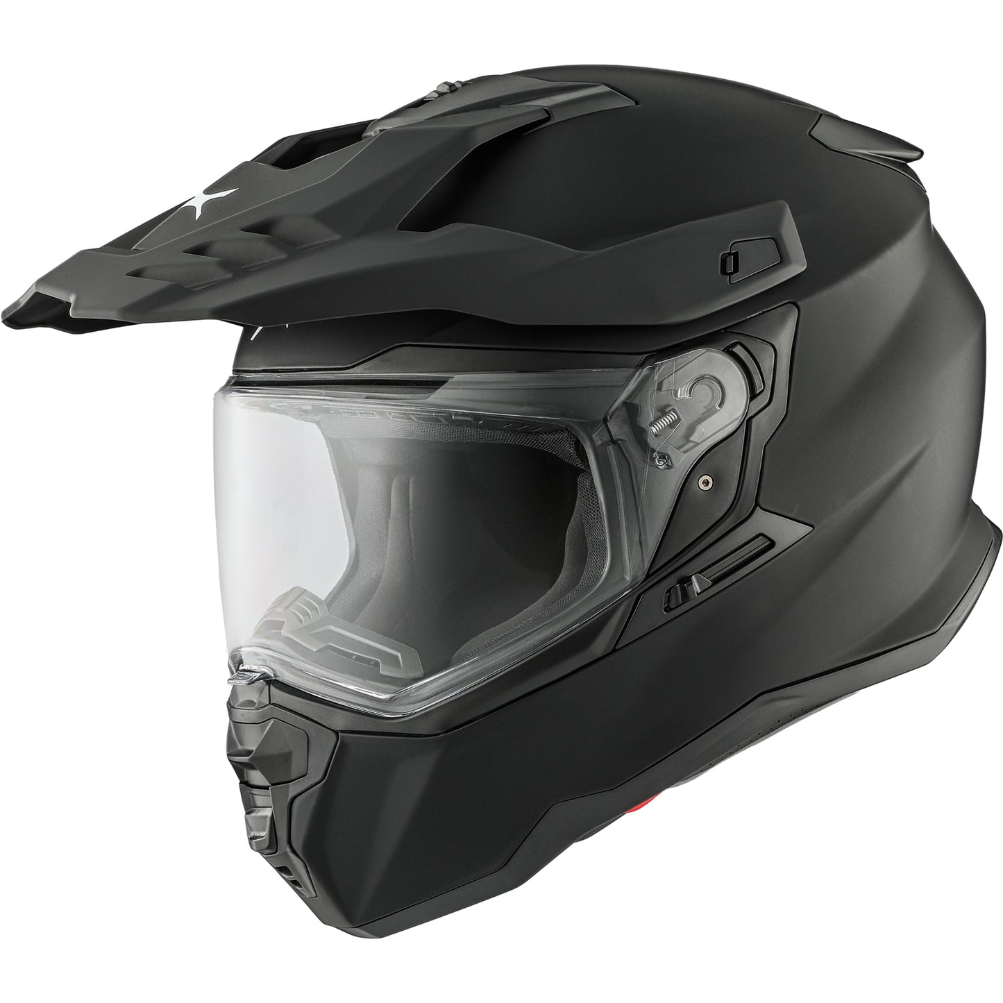 CKX DS24 Dual Sport Helmet Double Shield Matte Black Size XL