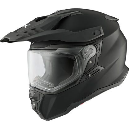 CKX DS24 Dual Sport Helmet Double Shield Matte Black Size XL