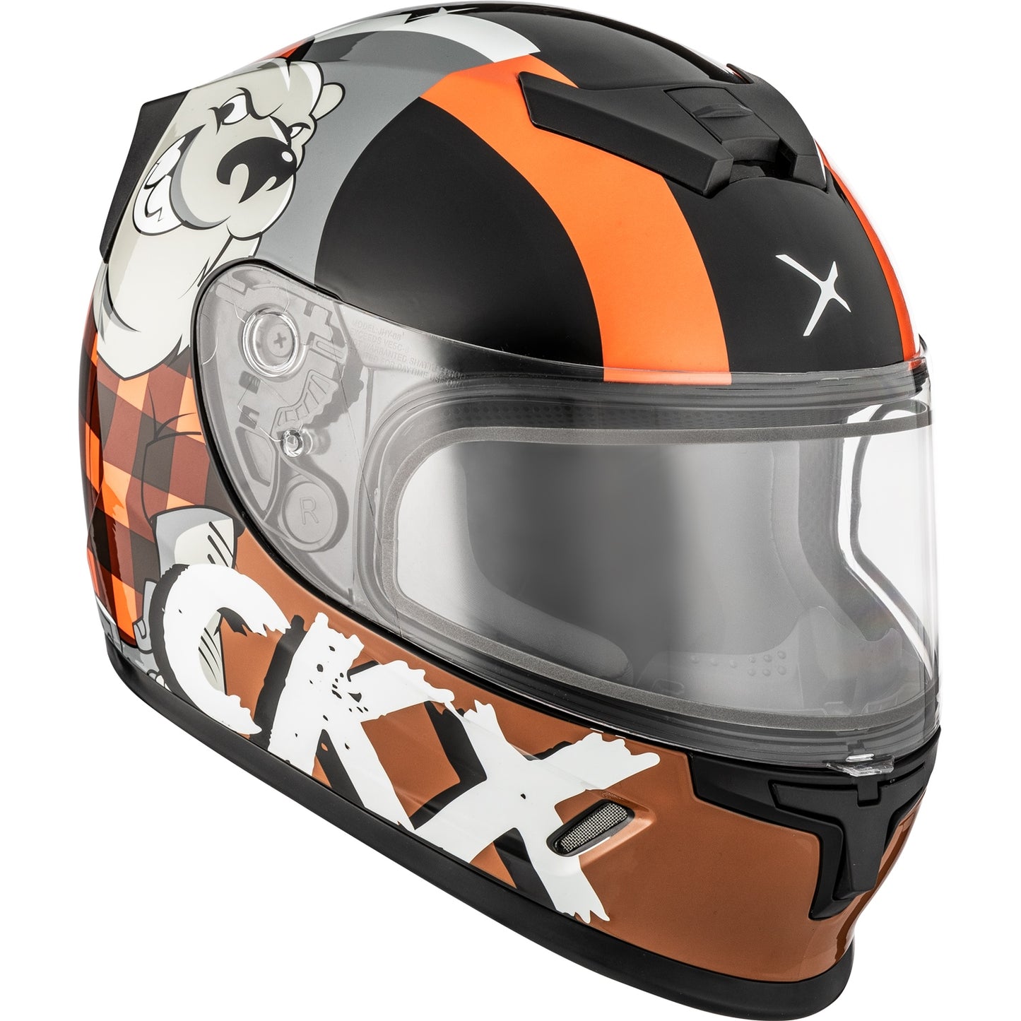 CKX RR24Y Helmet DL Lumberjack Size XL