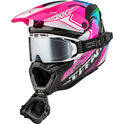 CKX Titan AMS Helmet DL Concordia Glossy Pink Size M