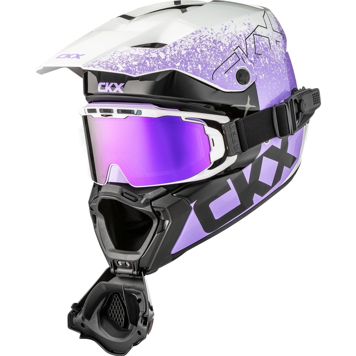 CKX Titan AMS Helmet DL Vaneer Glossy Purple Size L