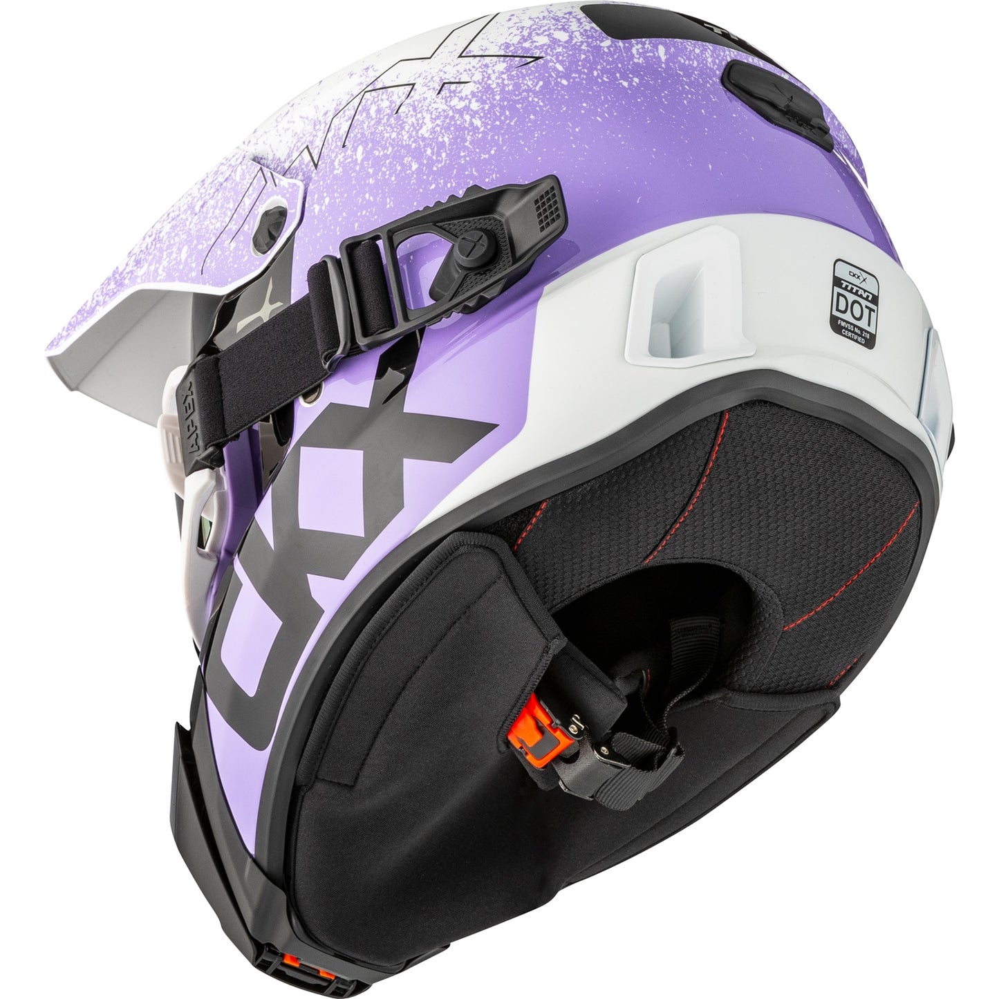 CKX Titan AMS Helmet DL Vaneer Glossy Purple Size L