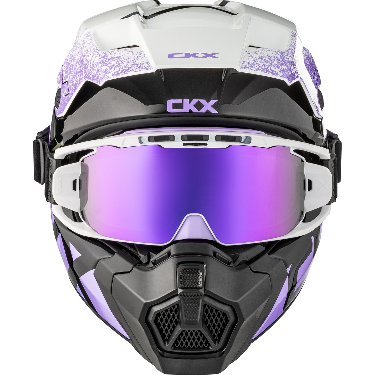 CKX Titan AMS Helmet DL Vaneer Glossy Purple Size L