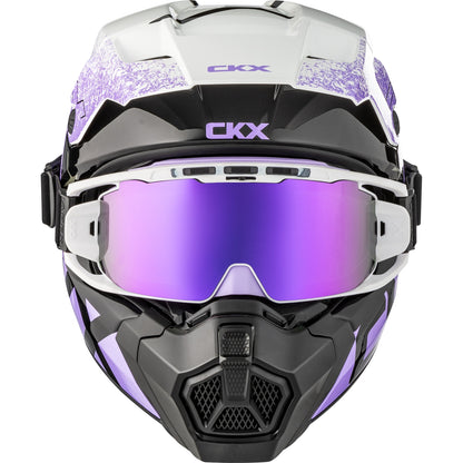 CKX Titan AMS Helmet DL Vaneer Glossy Purple Size L