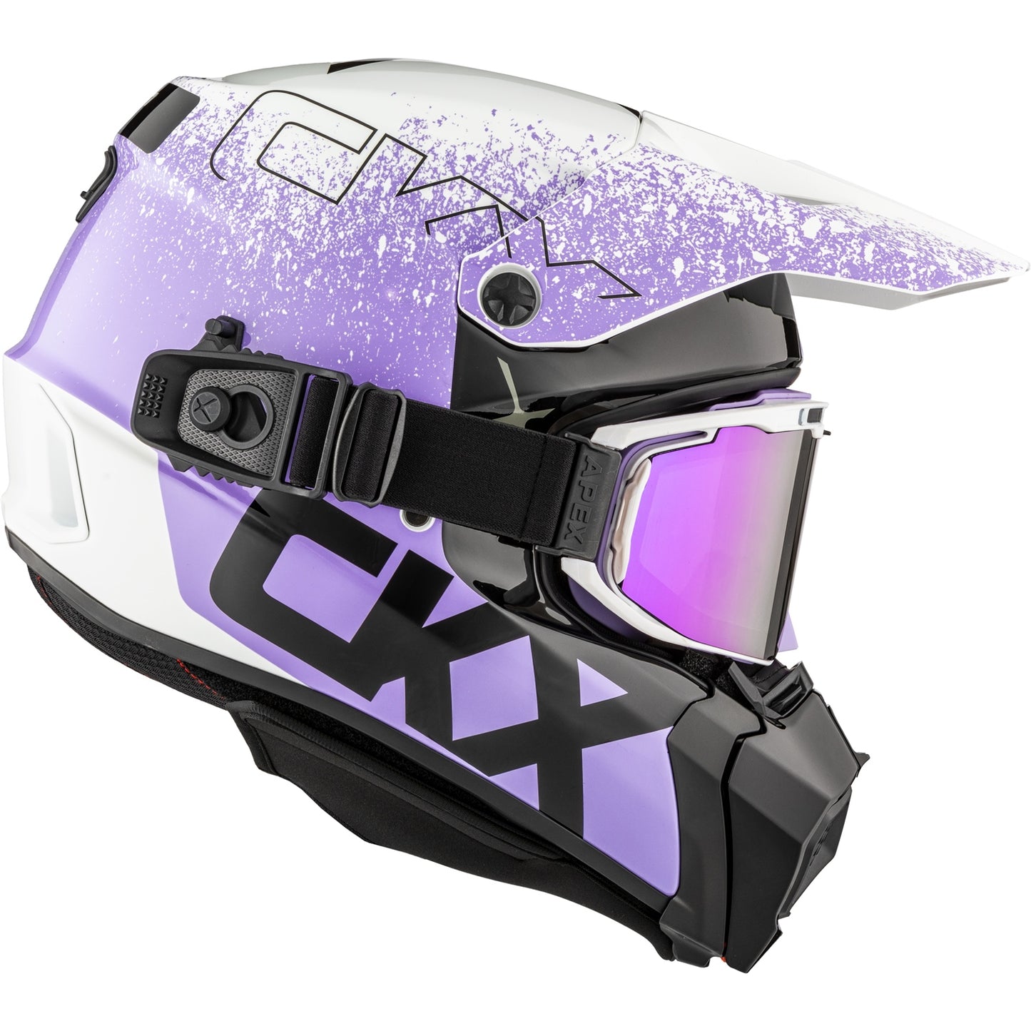 CKX Titan AMS Helmet DL Vaneer Glossy Purple Size L