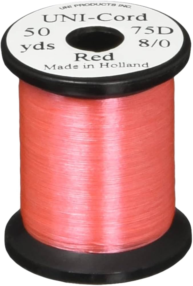 Uni-Cord Red 50yd 7/0