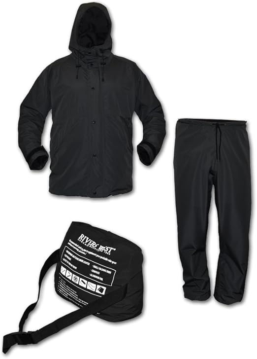 Rivers West Weatherbeater Rainsuit Black 3XL