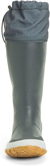 Muck Forager Tall Dark Gray with Print Size 8