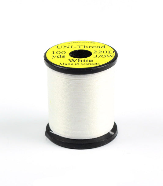 Uni-Thread White 100yd 3/0