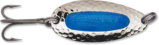 Blue Fox Pixee Spoon Nickel Plated/Fluorescent Blue 7/8oz