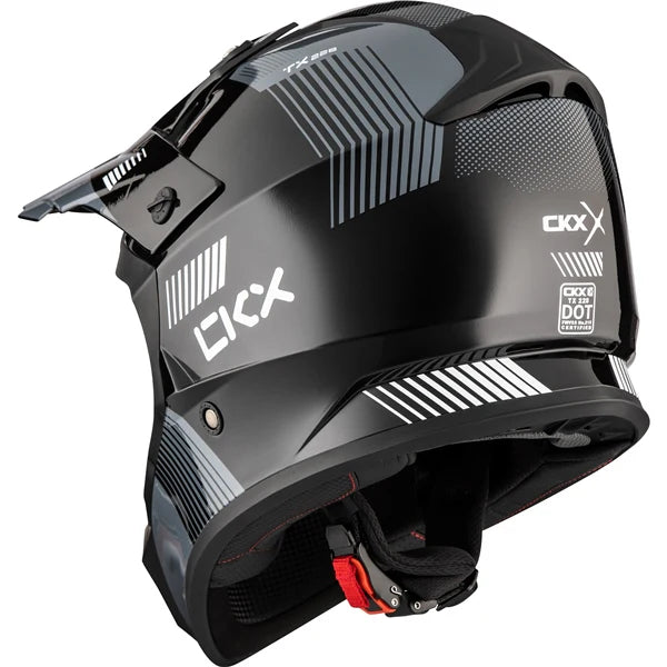 CKX TX228 Helmet Dart Glossy Grey Size L