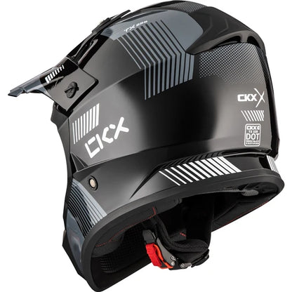 CKX TX228 Helmet Dart Glossy Grey Size L