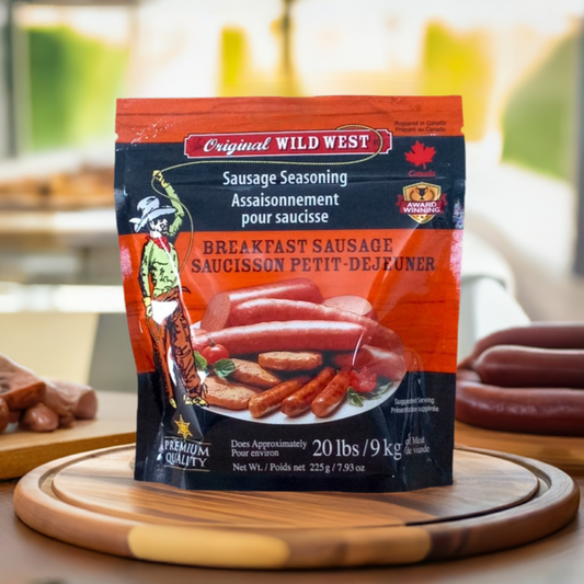 Wild West Sausage Seasoning Breakfast Sausage