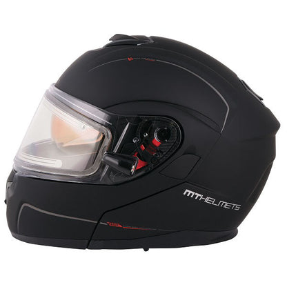 Atom Helmet SV Solid E/S BLK MAT SM