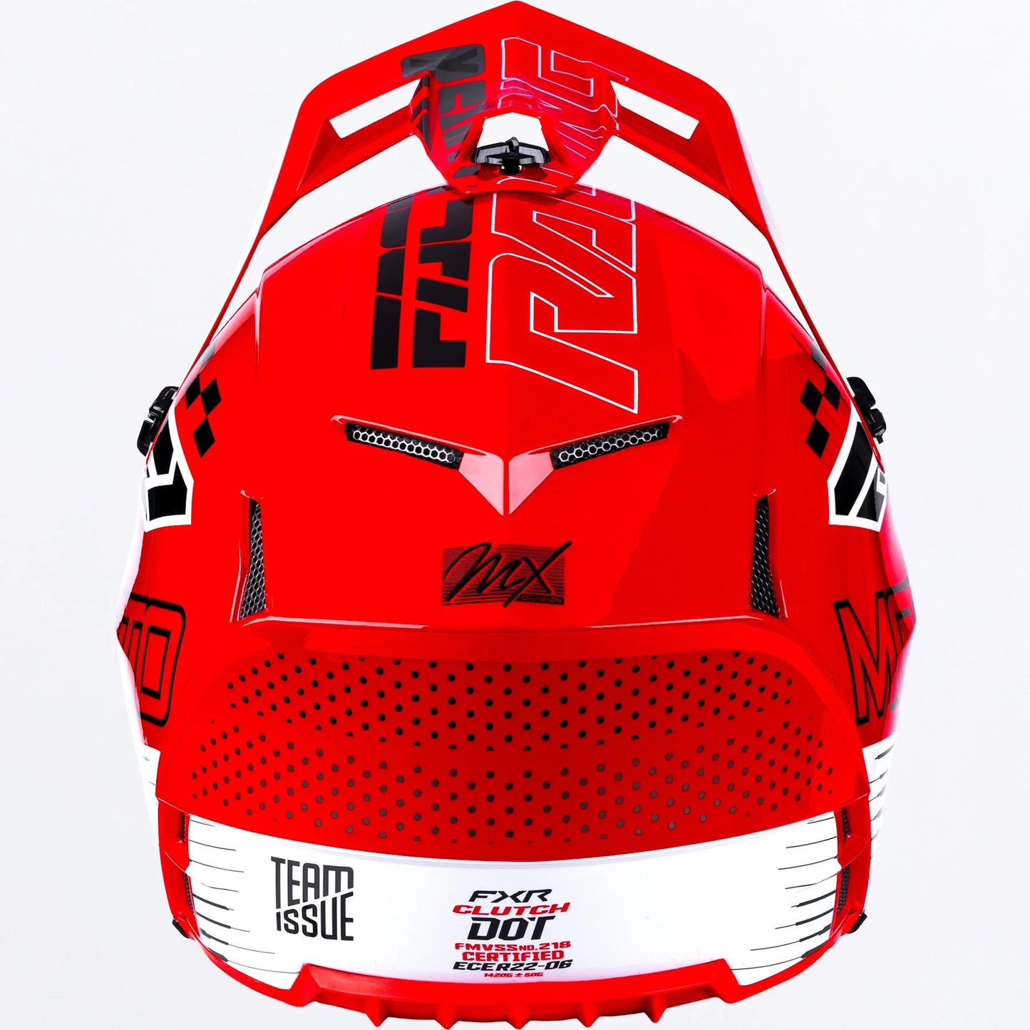 FXR Clutch MX Helmet Youth's Red Size XL