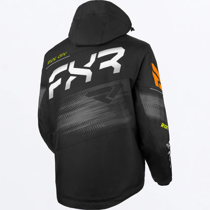 FXR Boost FX Jacket Men's Black/Char Size 3XL