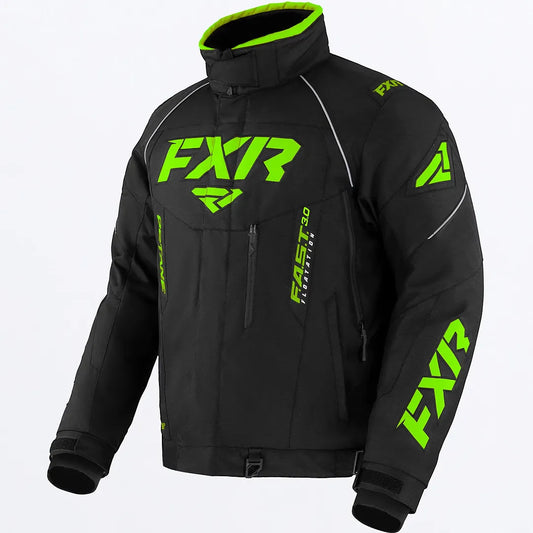 FXR Octane Jacket Men's Black/Lime Size L