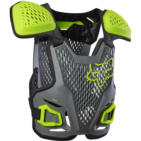 Fox Youth R3 Chest Protector Dark Shadow OS