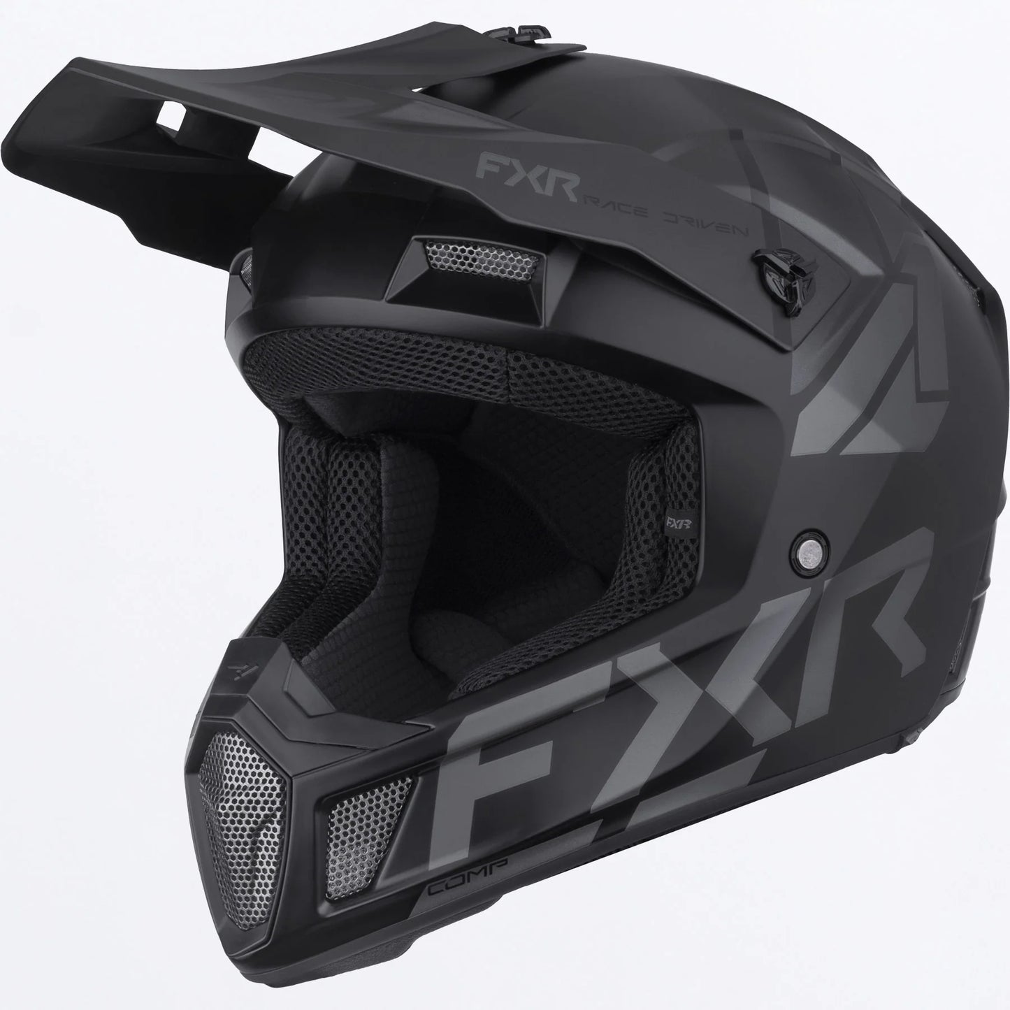 FXR Clutch Comp MX Helmet Black Ops Size M