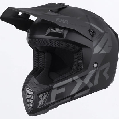 FXR Clutch Comp MX Helmet Black Ops Size M