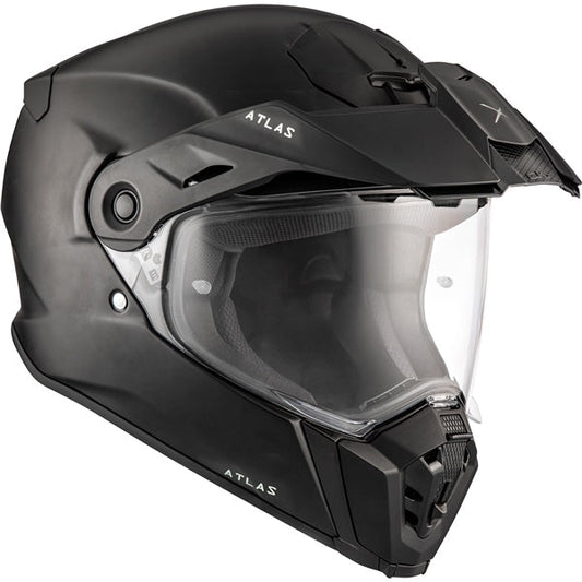 CKX Atlas Helmet Solid Black Matte Size XL