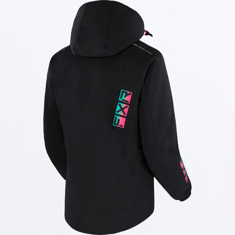 FXR Evo FX Women's Jacket Black/Raspberry Size 6