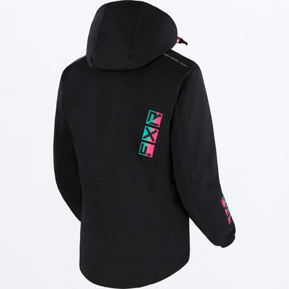 FXR Evo FX Women's Jacket Black/Raspberry Size 6