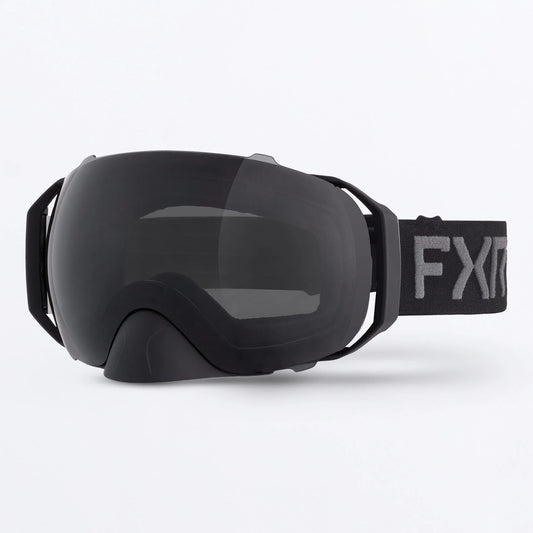 FXR Ride X Spherical Goggle Black Ops