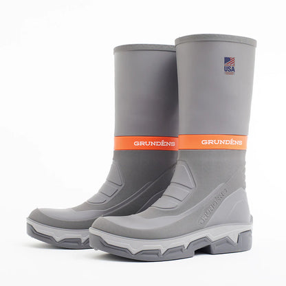 Grundens Deck Boss Boot Green and Orange Size 11