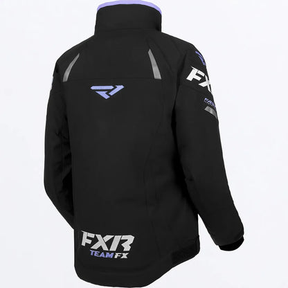 FXR Team FX Jacket Black and Lilac Size 6