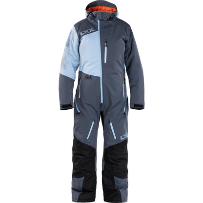 CKX Yukon 1 Piece Snowsuit Women's Black and Sky Blue Size XL
