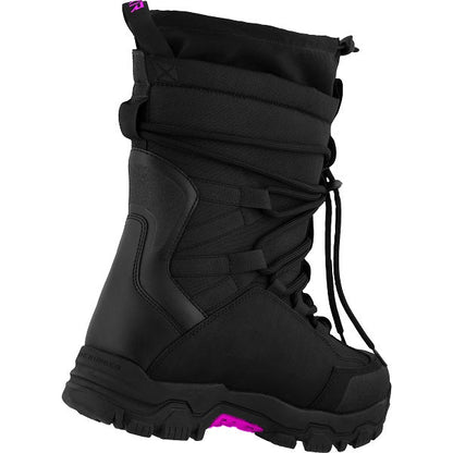 FXR X-Plore Short Boot Black/Fuchsia Women's Size 6