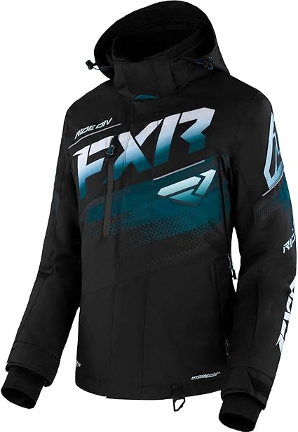 W BOOST FX JACKET BLACK/MINT-OCEAN FADE SZ8