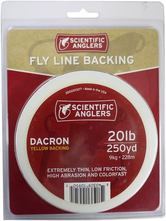 Scientific Anglers Dacron Backing 250yd 20lb White