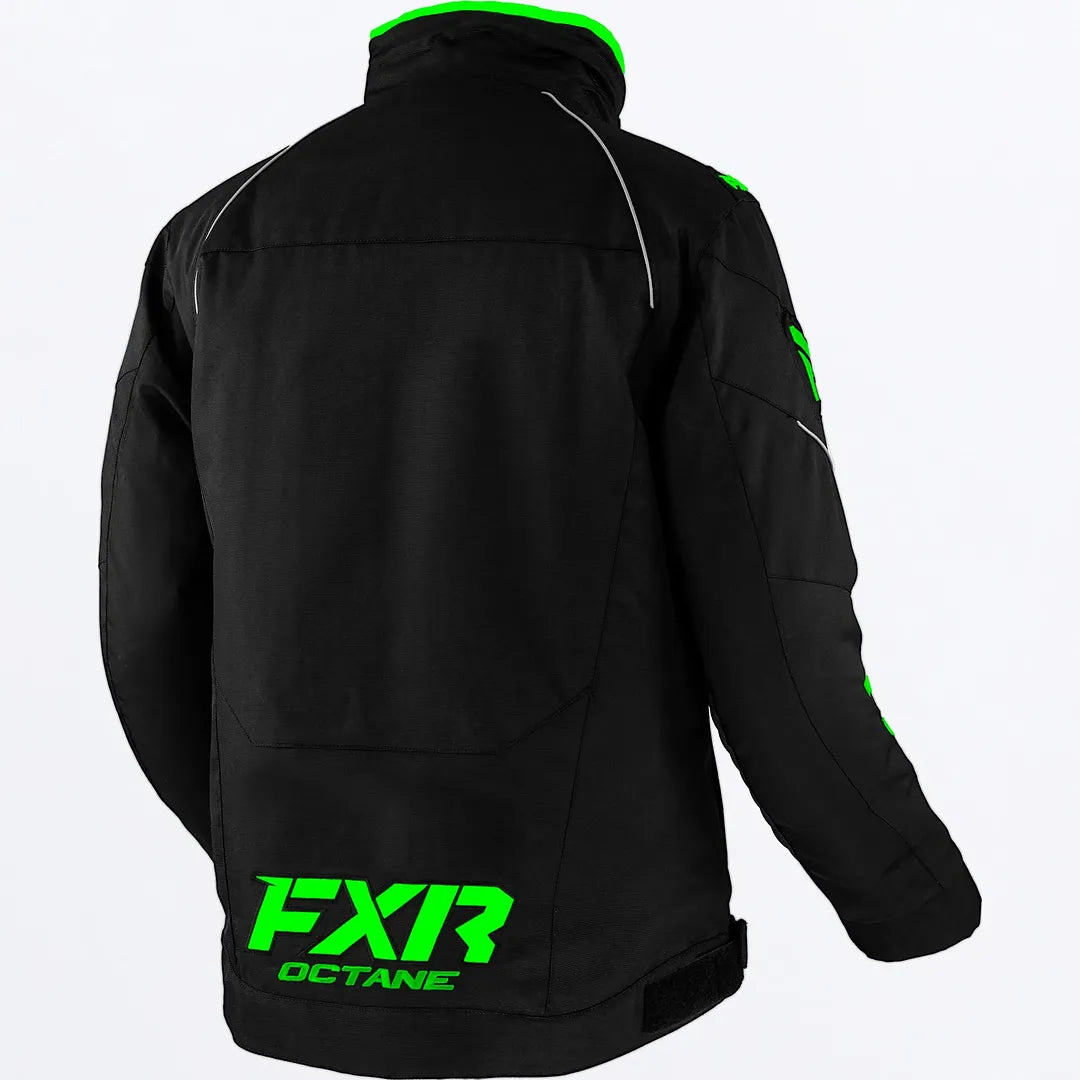 FXR Octane Jacket Men's Black/Lime Size L