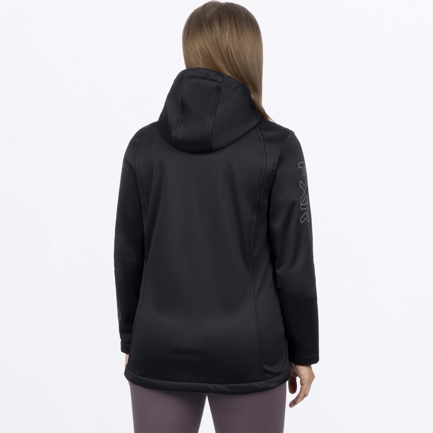 FXR Pulse Softshell Jacket Women's Black and Grey Size 7